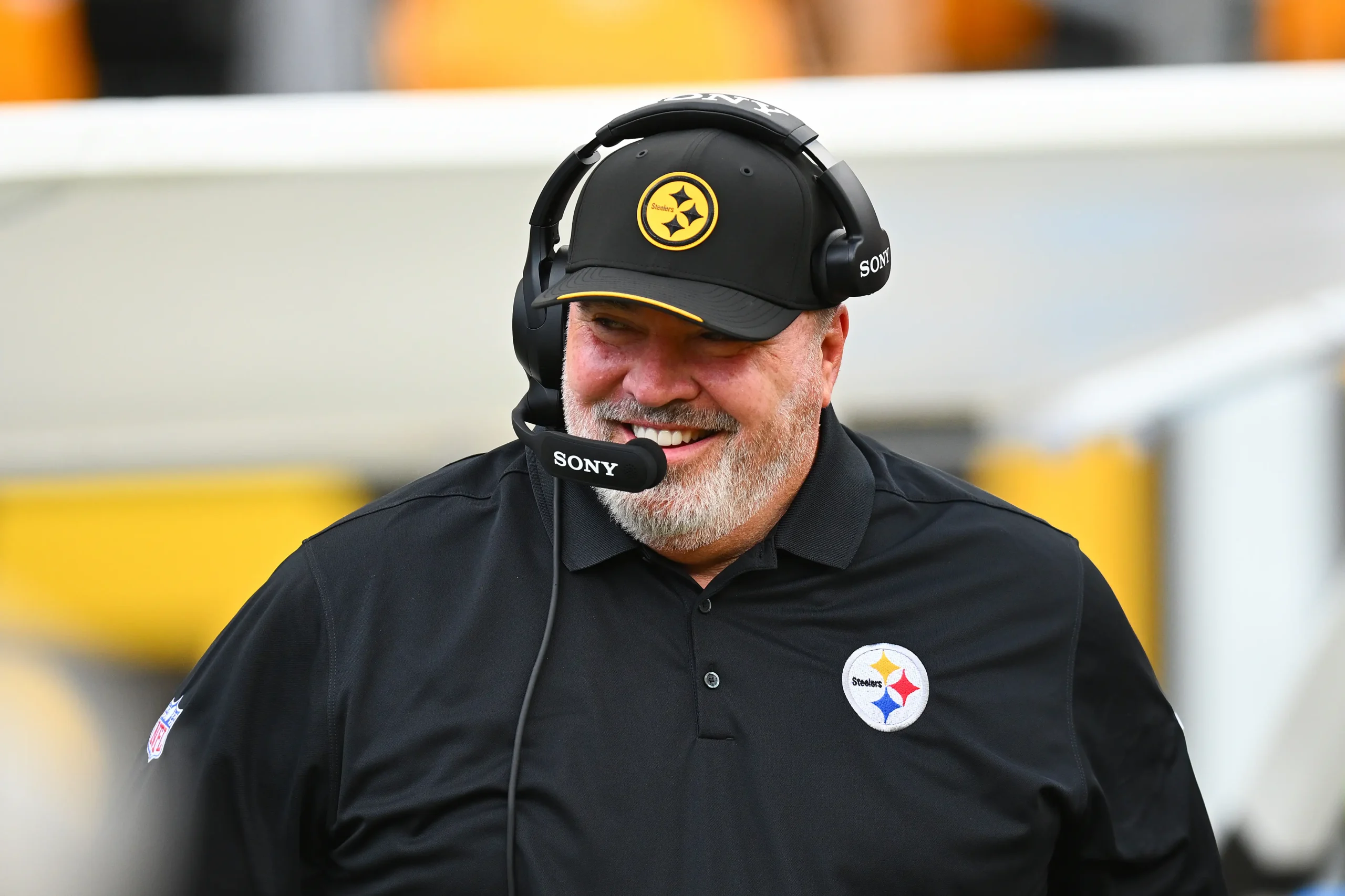 Atlanta falcons v pittsburgh steelers pittsburgh pennsylvania september 13 head coach 1