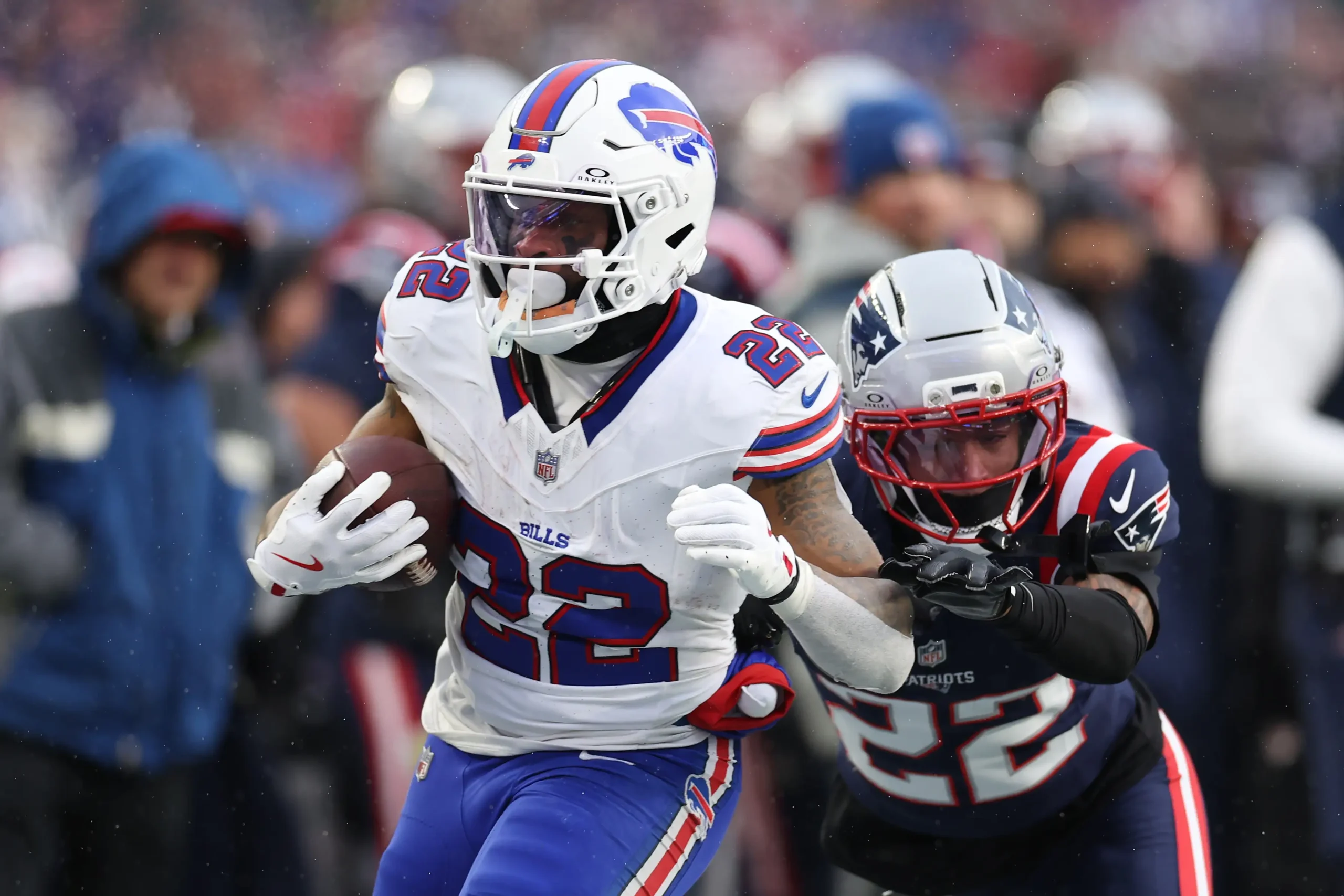 Buffalo bills v new england patriots nfl 2025 foxborough massachusetts 5