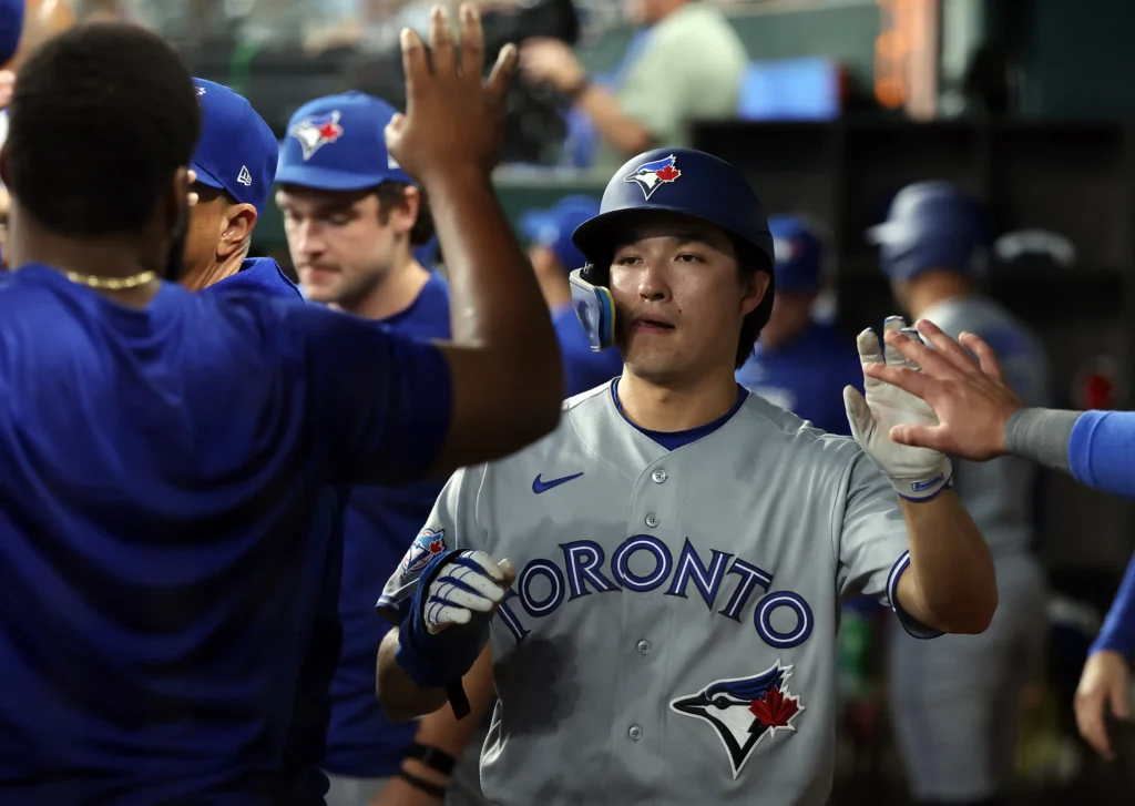 Toronto blue jays v texas rangers arlington texas september 20 brett