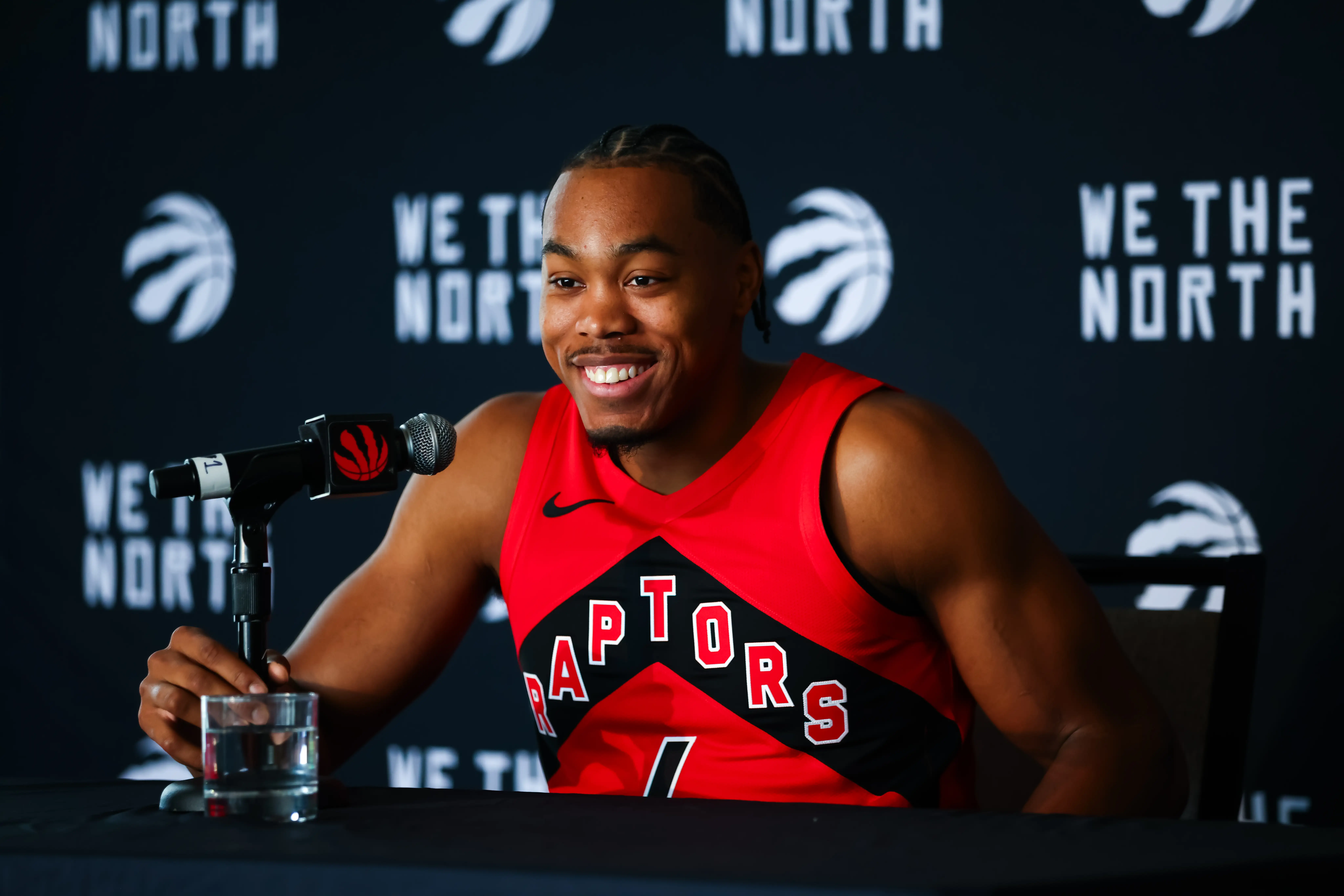Toronto raptors media day toronto canada september 28 scottie barnes 4