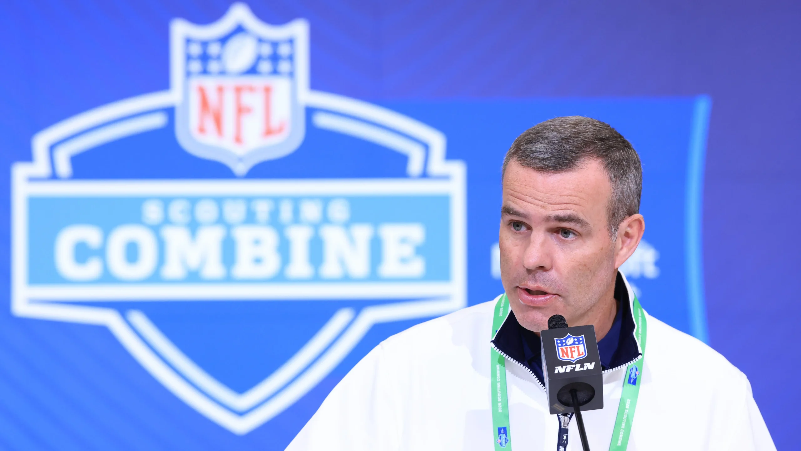 2026 nfl scouting combine indianapolis indiana february 24 general manager brandon e1793332305744