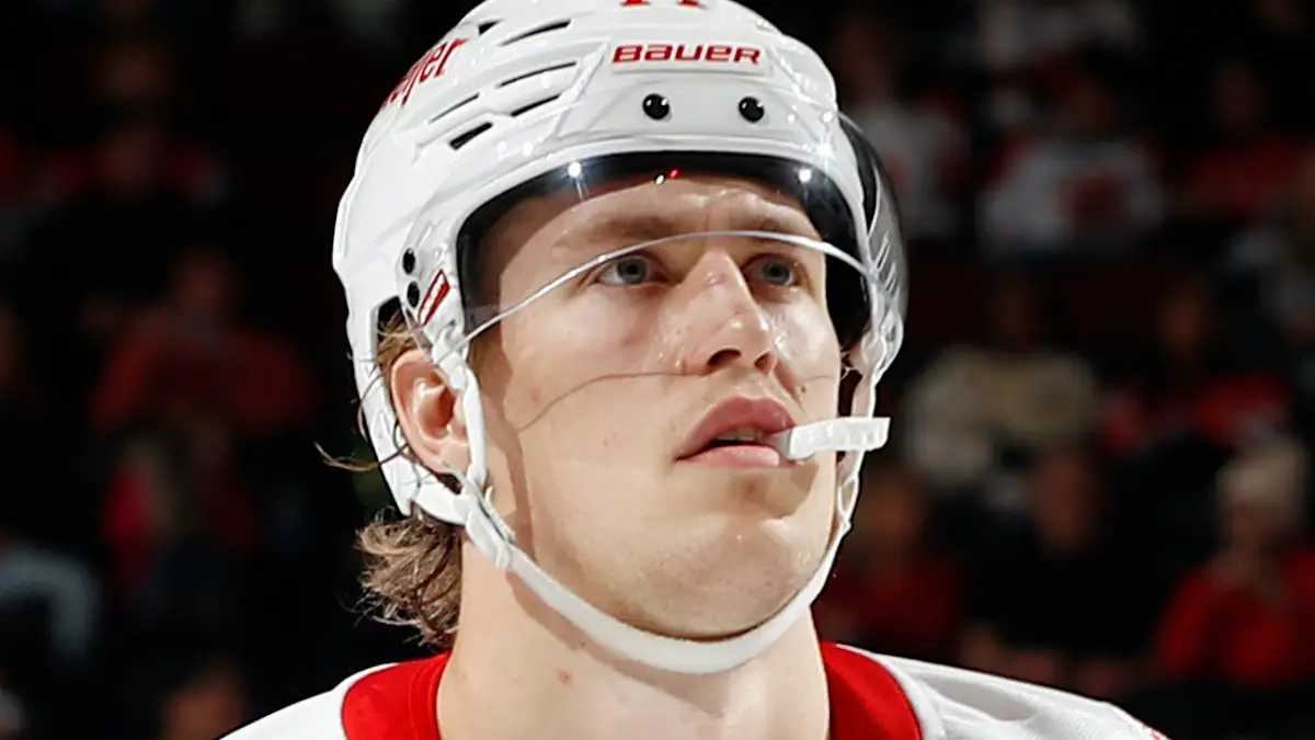 Simon edvinsson red wings flyers trade