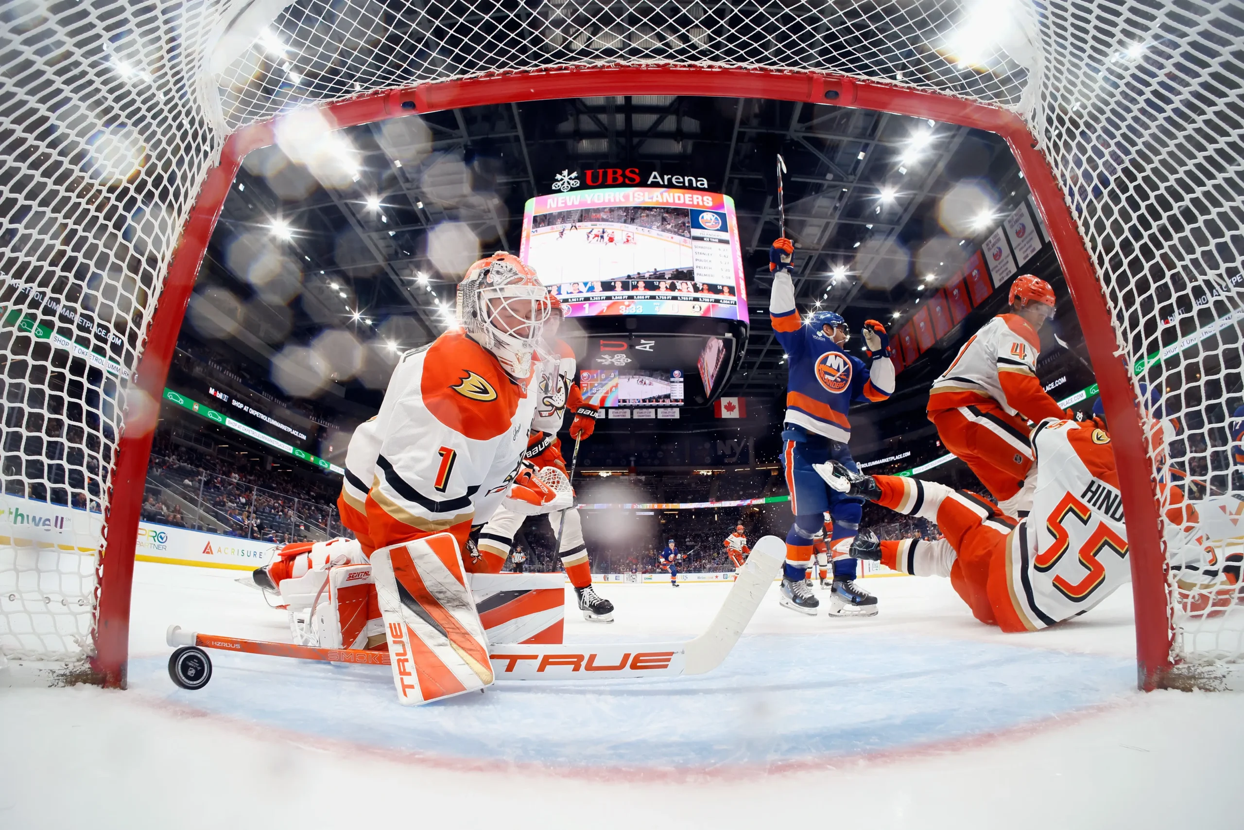 Anaheim ducks v new york islanders elmont new york october 20 1