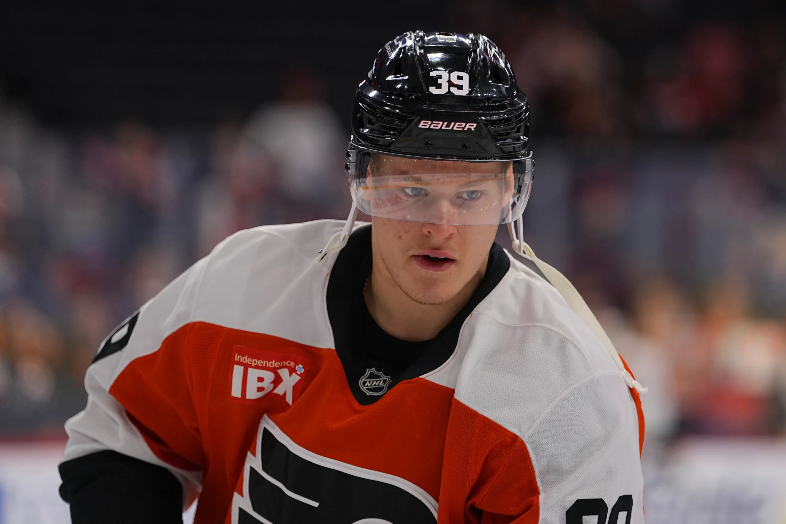 Anaheim ducks v philadelphia flyers philadelphia pennsylvania october 24 matvei michkov