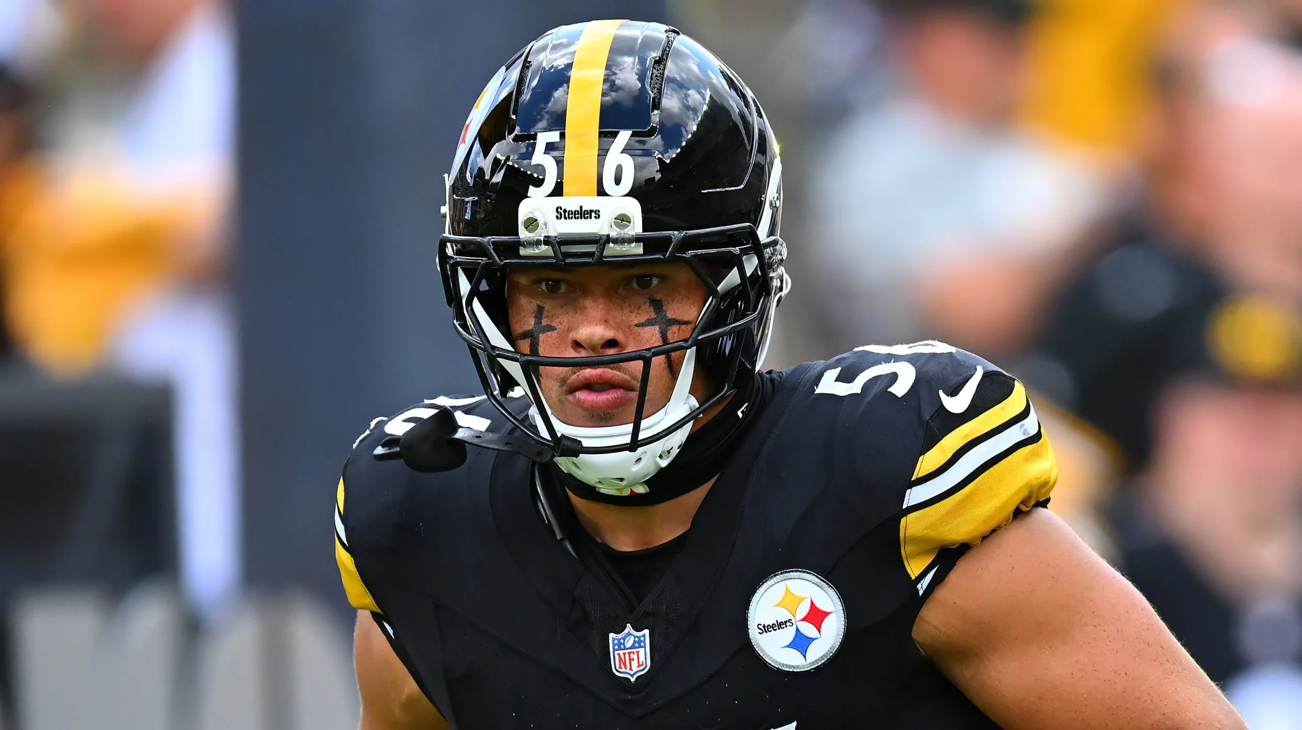 Atlanta falcons v pittsburgh steelers pittsburgh pennsylvania september 13 alex highsmith e1792687880486