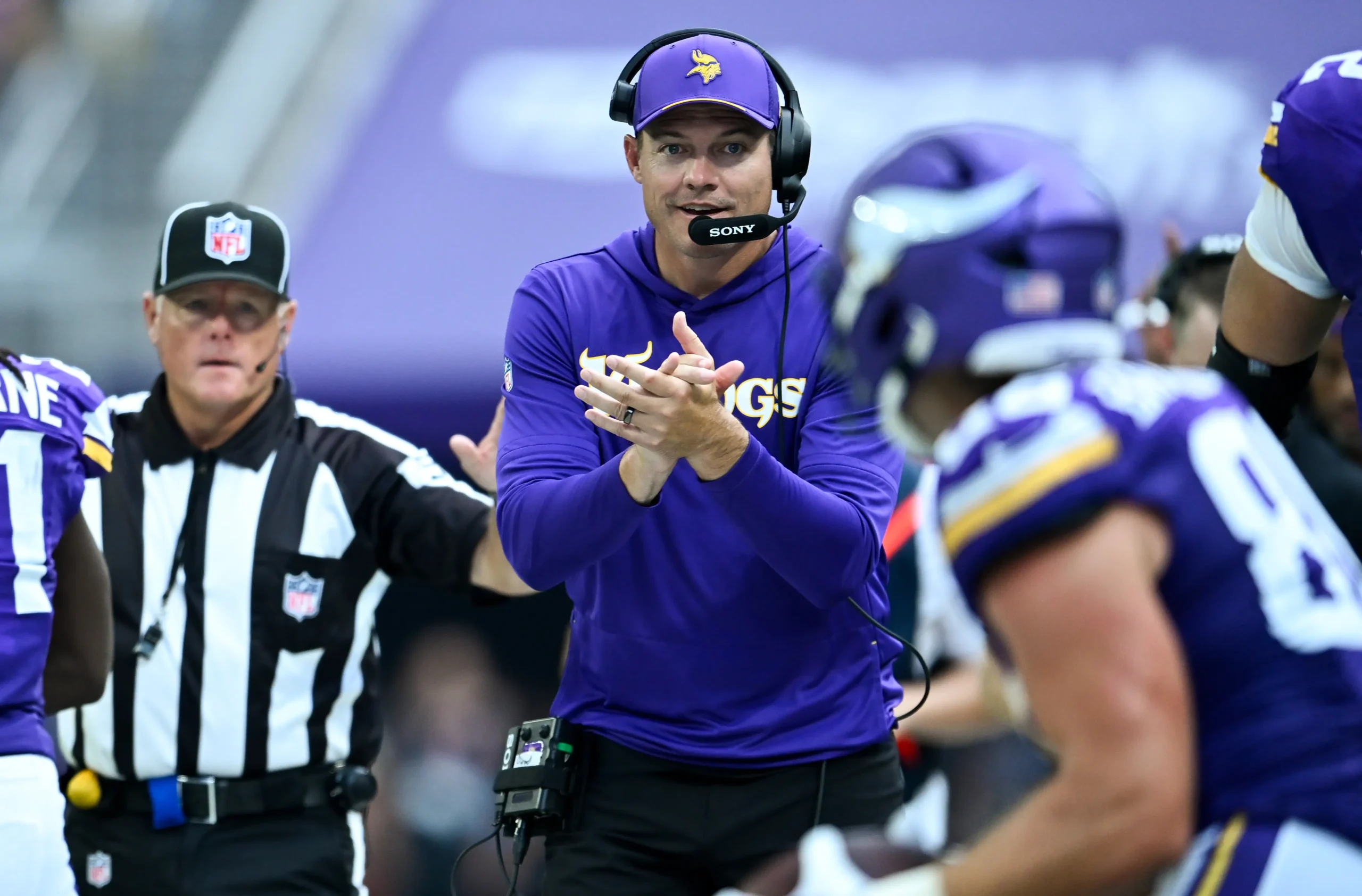 Baltimore ravens v minnesota vikings minneapolis minnesota august 22 kevin oconnell