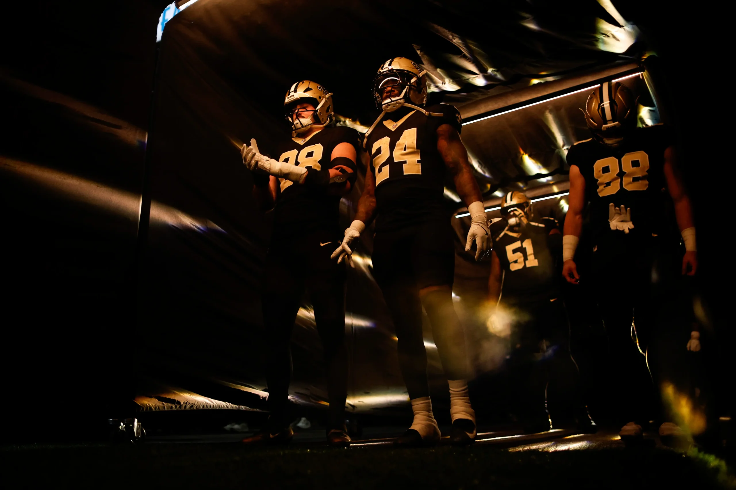 Carolina panthers v new orleans saints nfl 2025 new orleans louisiana