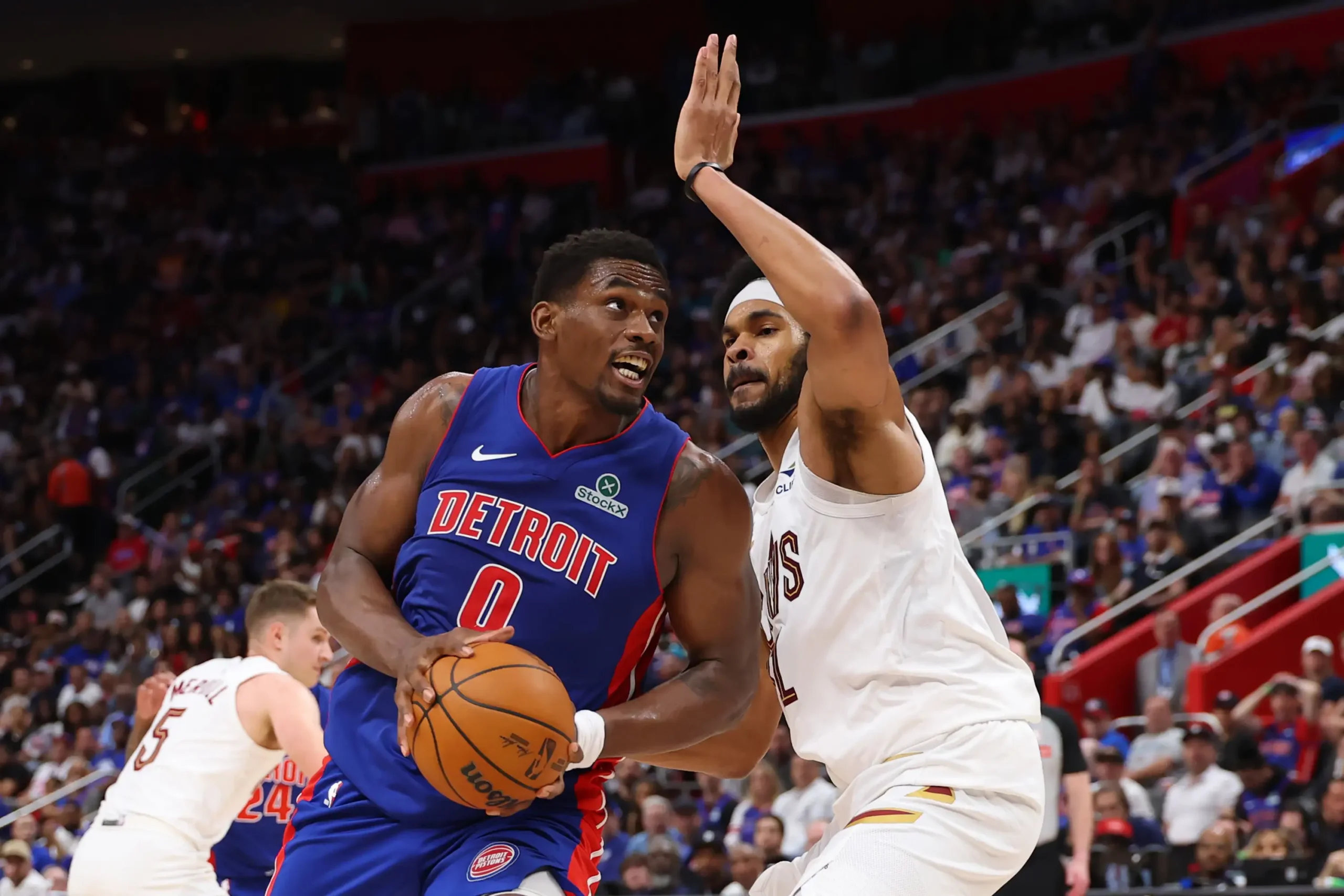 Cleveland cavaliers v detroit pistons game seven detroit michigan may 5