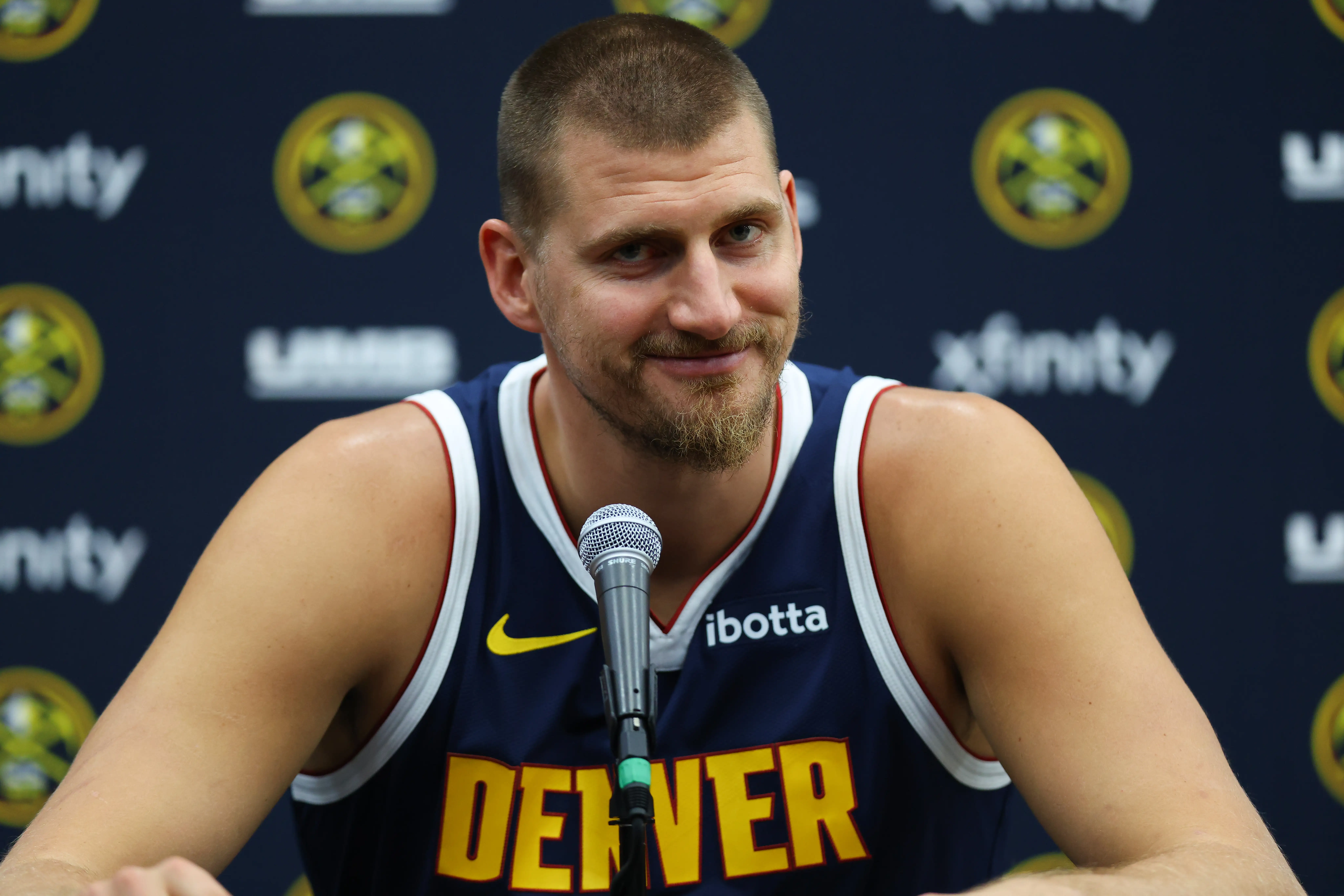 Denver nuggets media day denver co september 28 nikola jokic 15