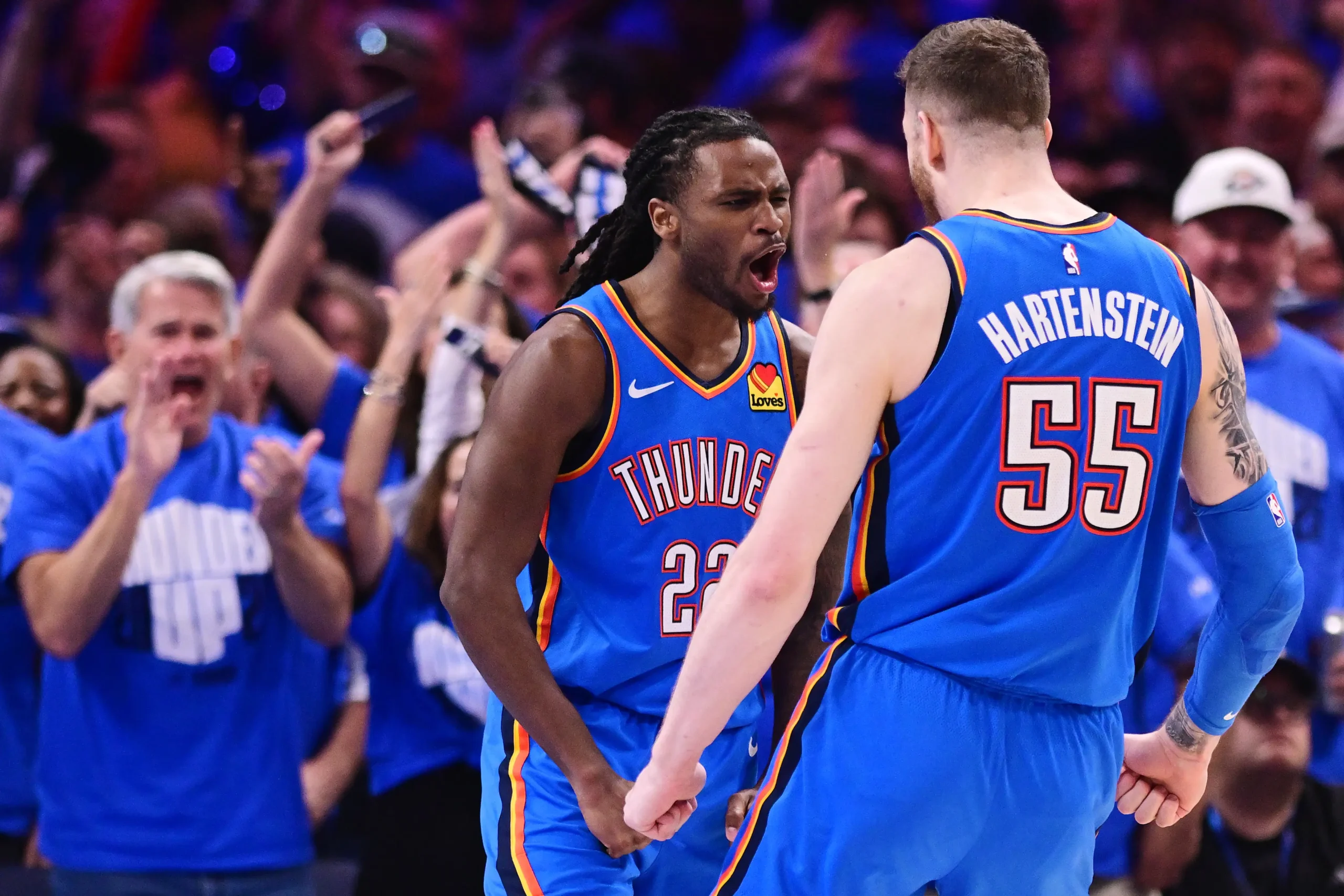 Denver nuggets v oklahoma city thunder game seven oklahoma city oklahoma 1