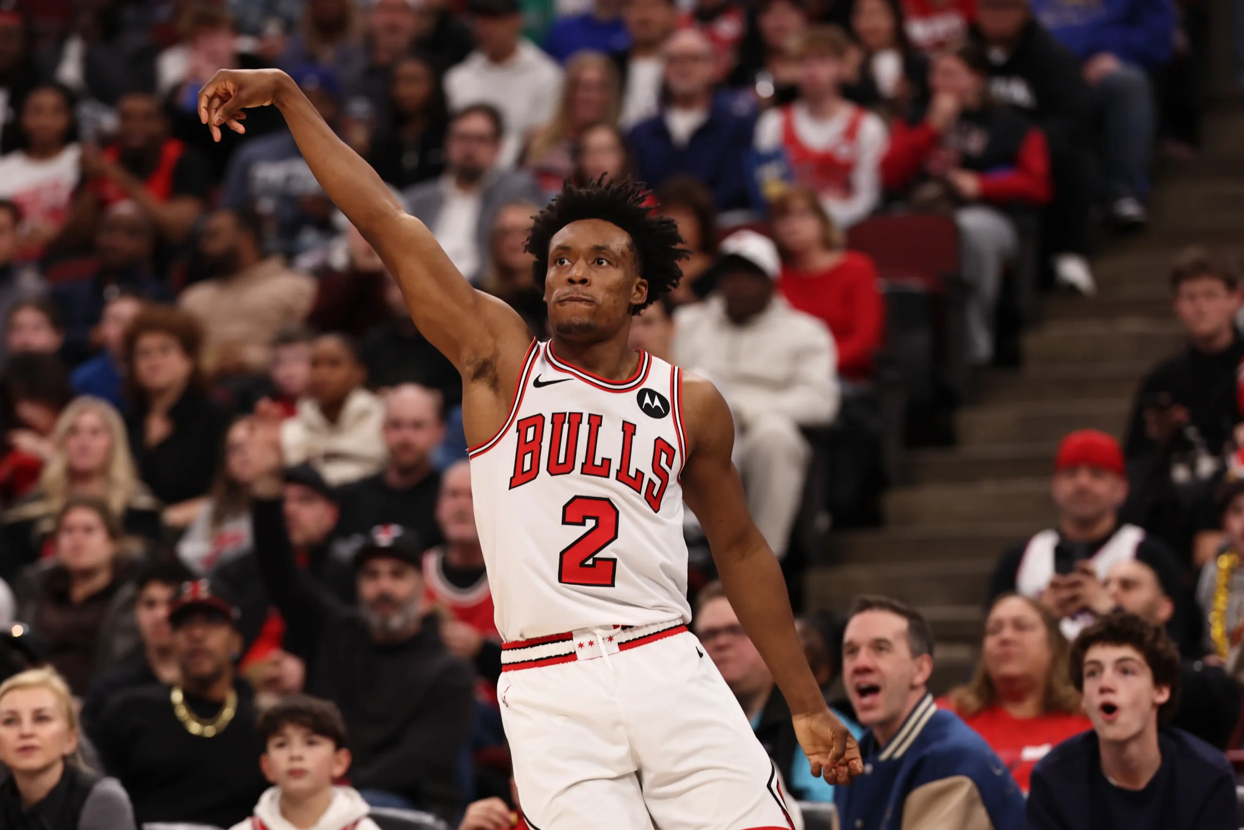 Houston rockets v chicago bulls chicago illinois march 23 collin sexton