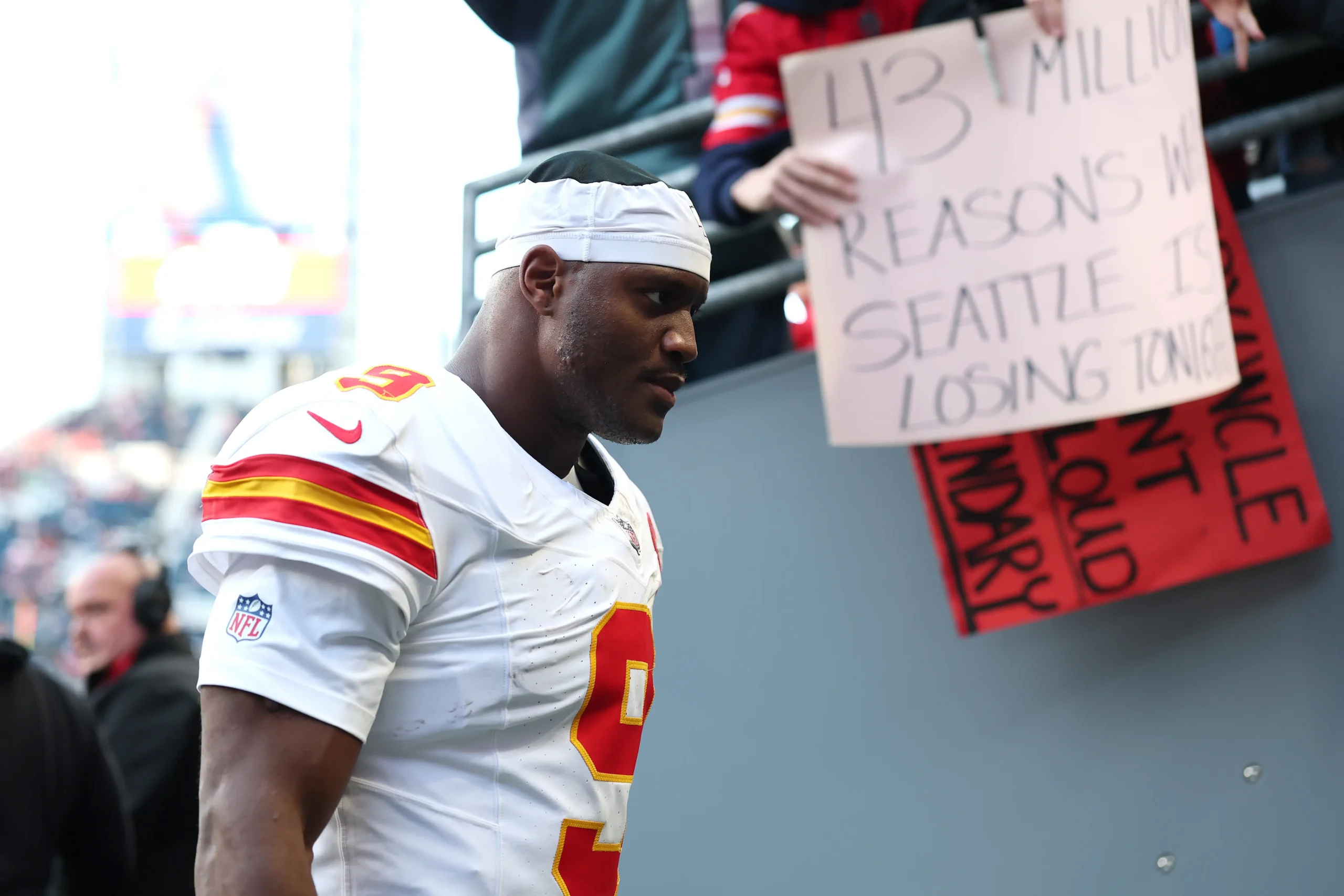 Kansas city chiefs v seattle seahawks seattle washington october 25 kenneth