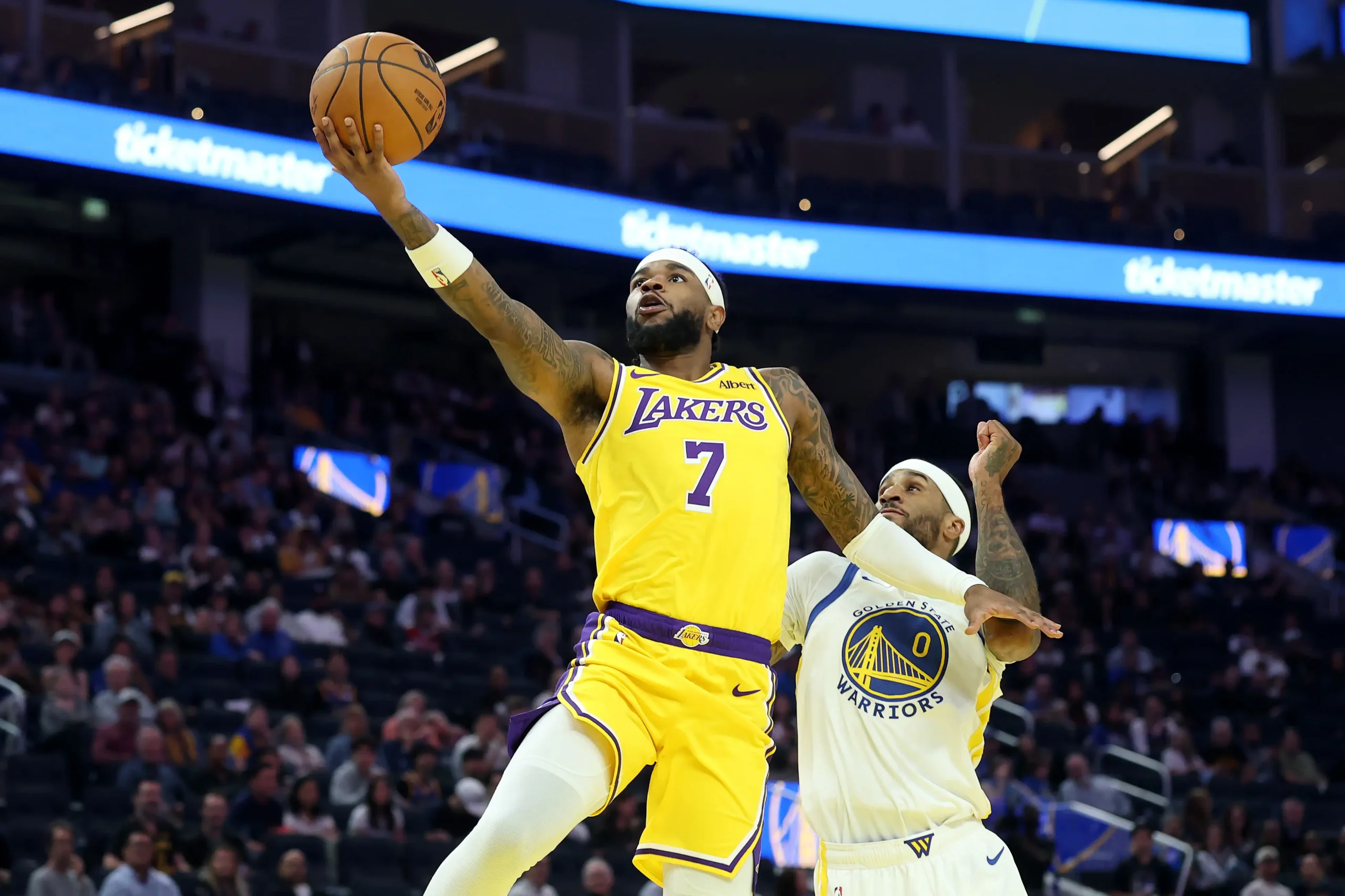 Los angeles lakers v golden state warriors san francisco california october 8