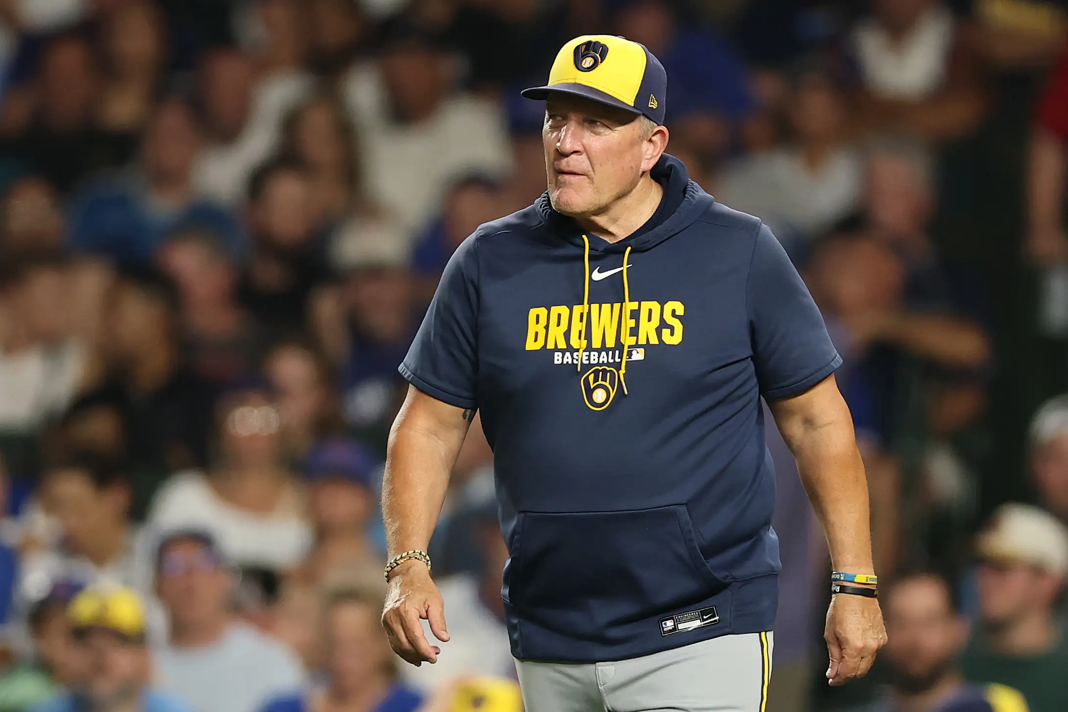 Milwaukee brewers v chicago cubs chicago illinois september 01 manager pat 1