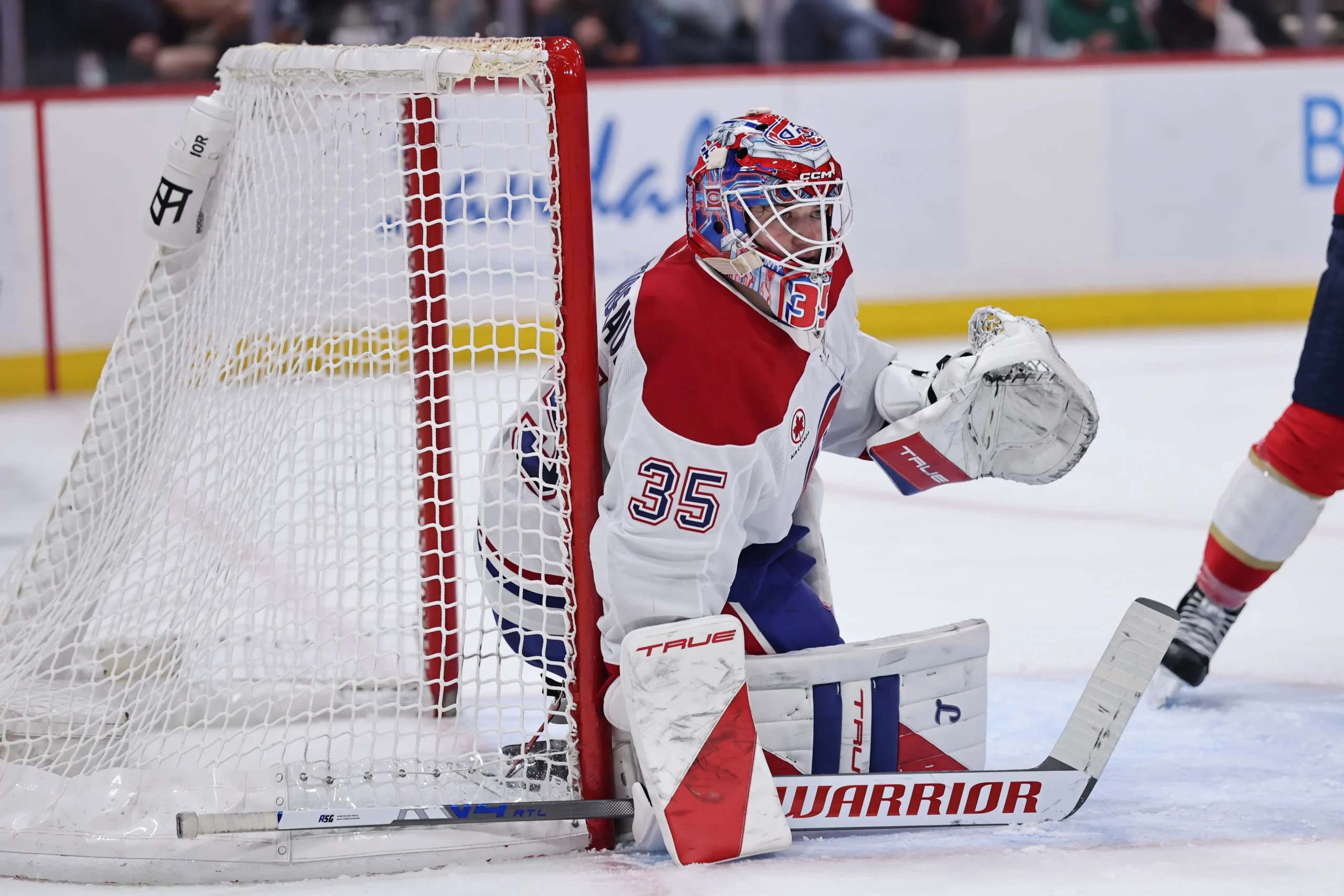 Montreal canadiens v florida panthers sunrise florida december 30 samuel montembeault