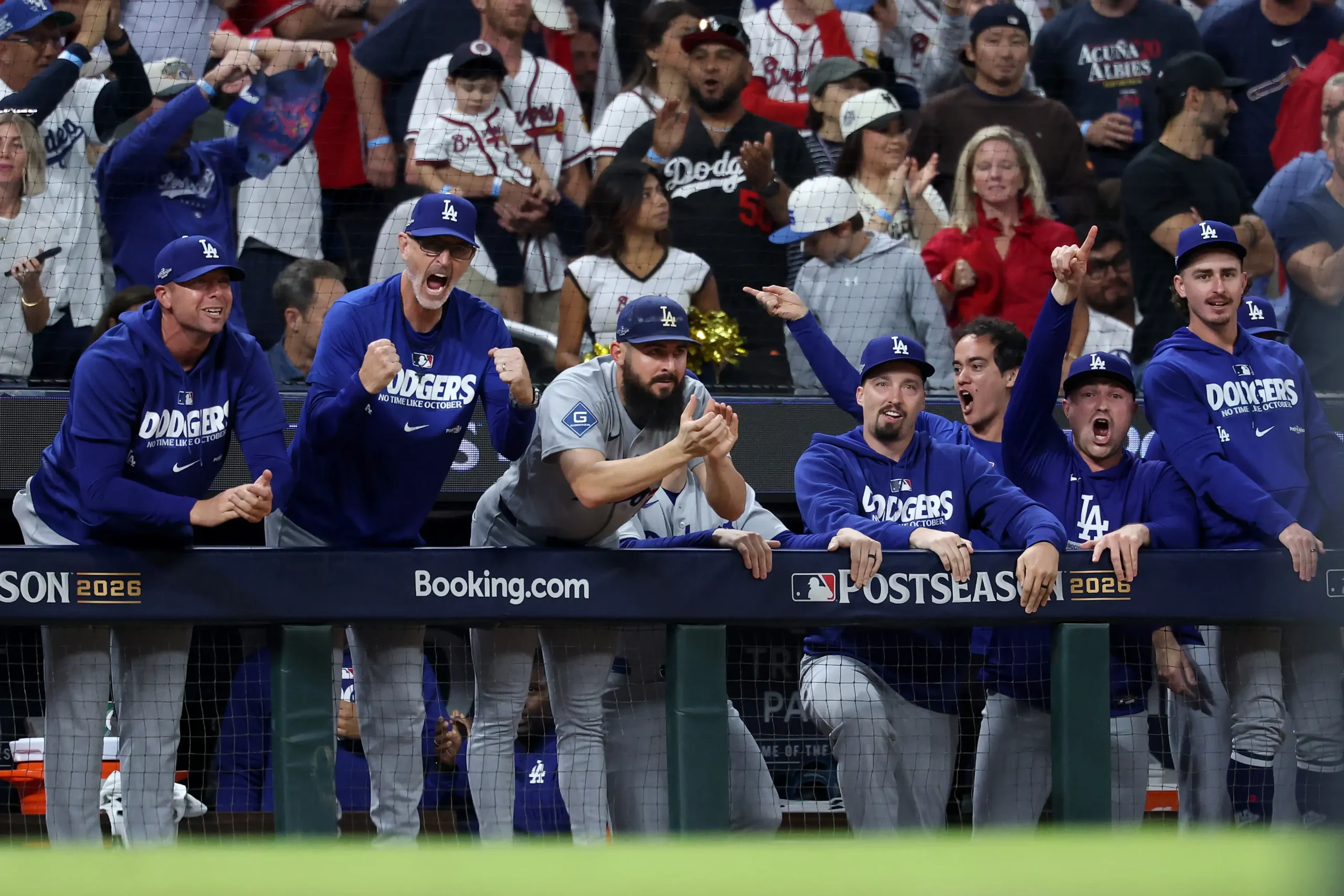 National league division series los angeles dodgers v atlanta braves game 54