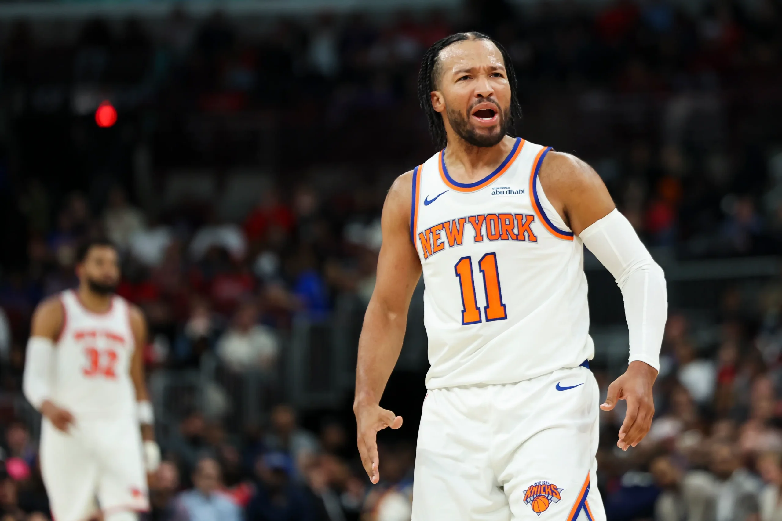 New york knicks v chicago bulls chicago illinois october 28 jalen