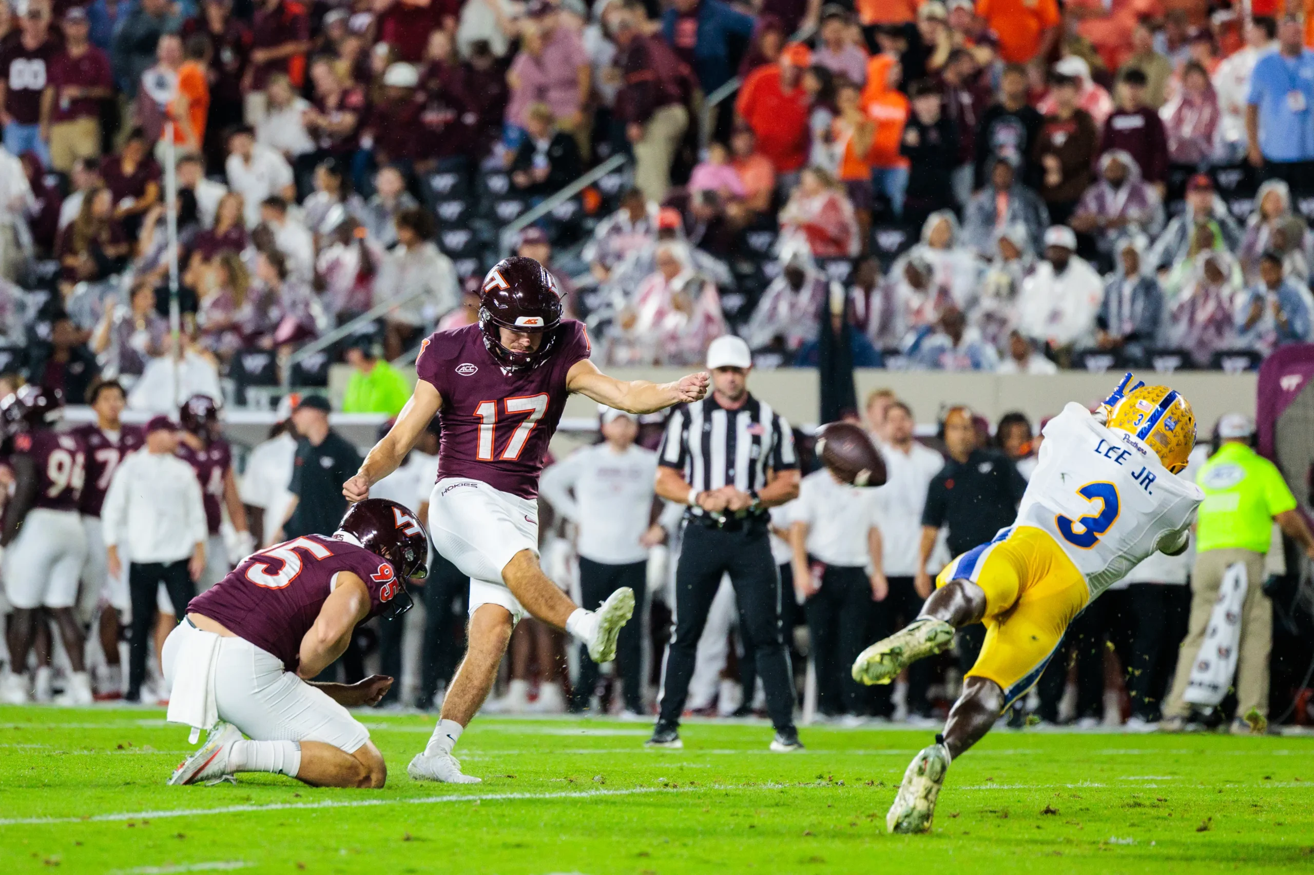Pittsburgh v virginia tech blacksburg virginia october 2 john love 17