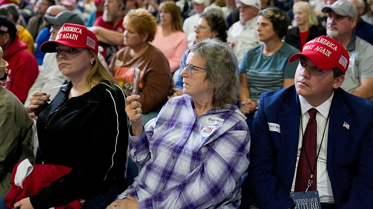Vance midterm campaign rally monroe