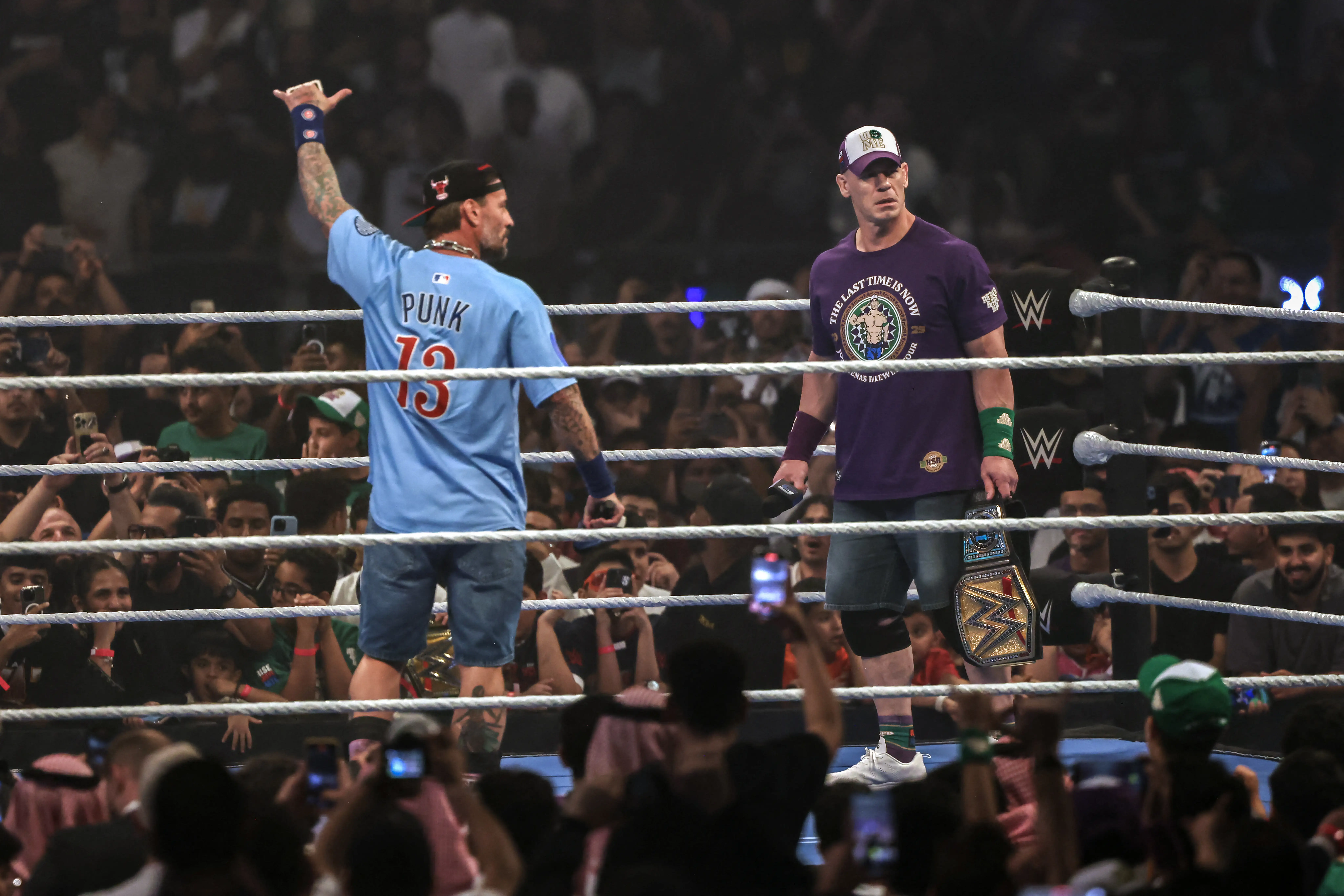 Wre ksa wwe smackdown us wrestler john cena r and us wrestler sport horizontal wrestling